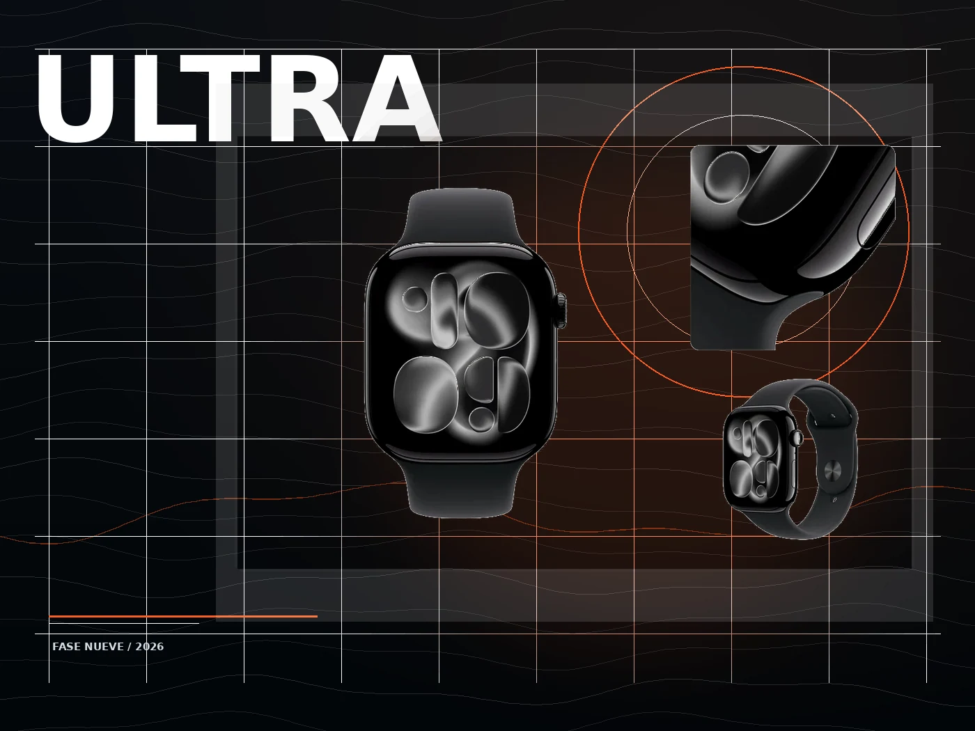 Concept composition of the possible Apple Watch Ultra 4