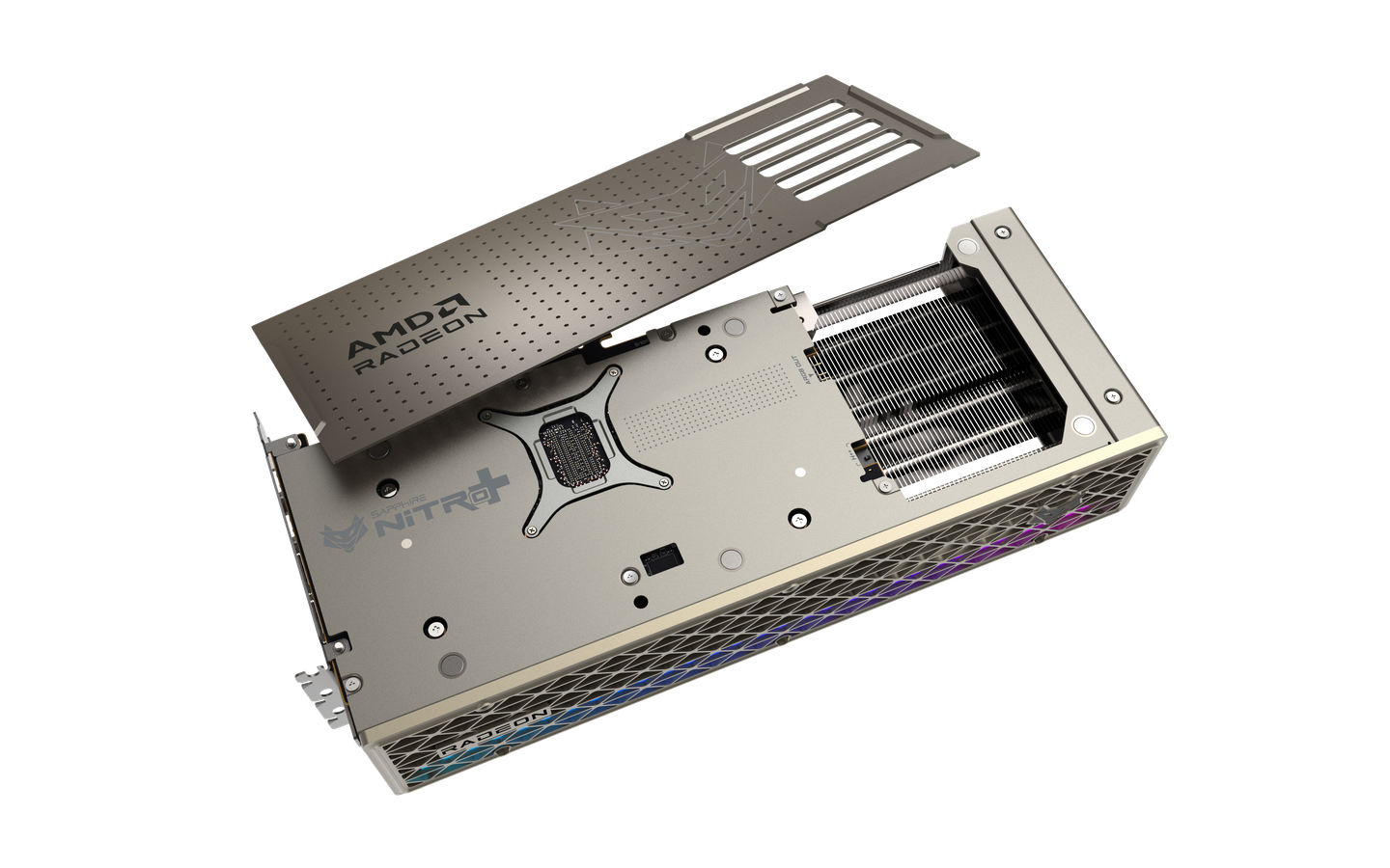 Metal backplate